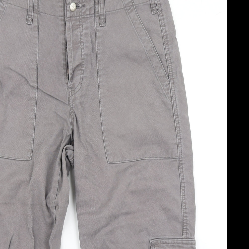 Sportsgirls Womens Grey  Denim Cargo Shorts Size M