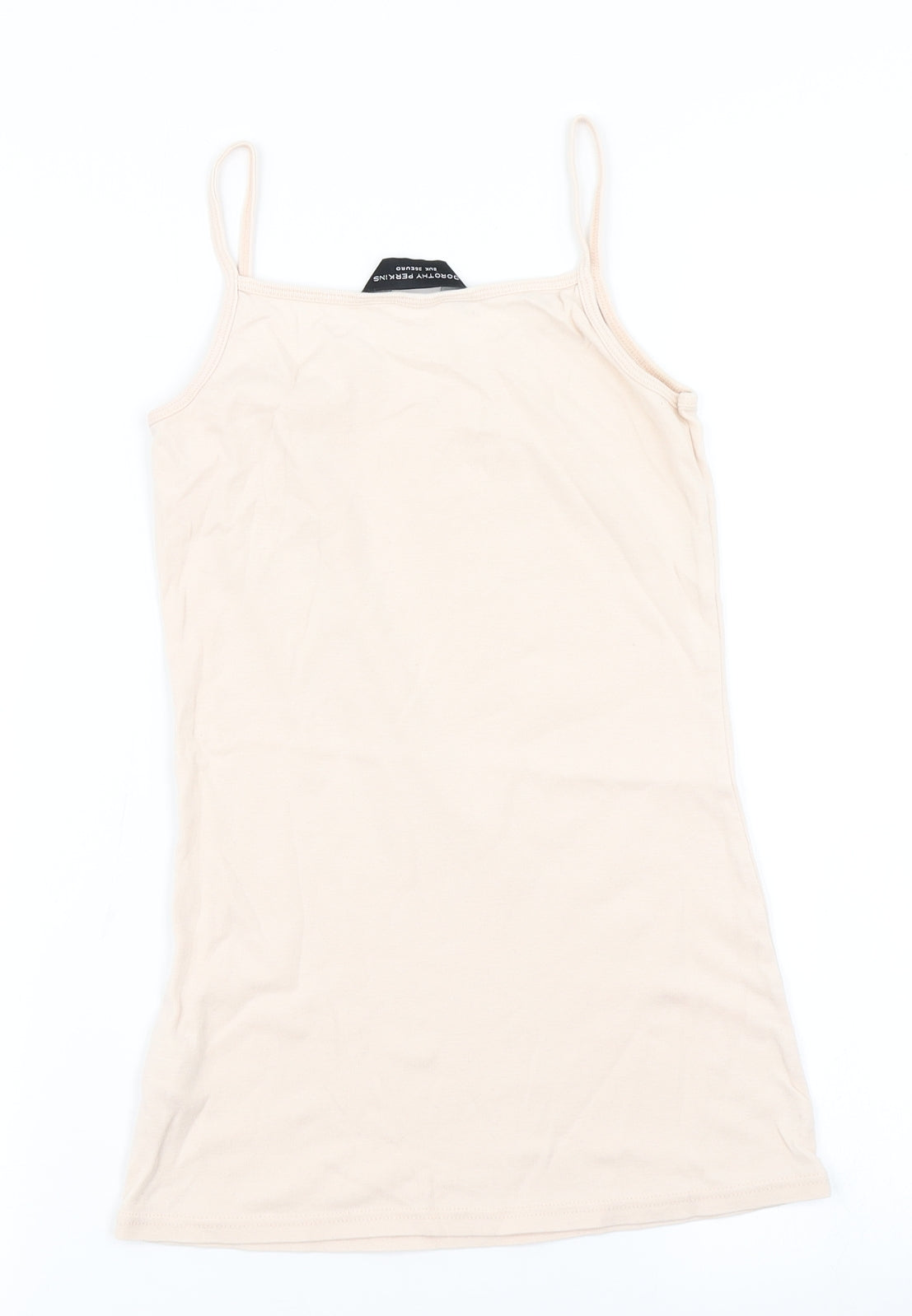 Dorothy Perkins Womens Beige   Camisole T-Shirt Size 8