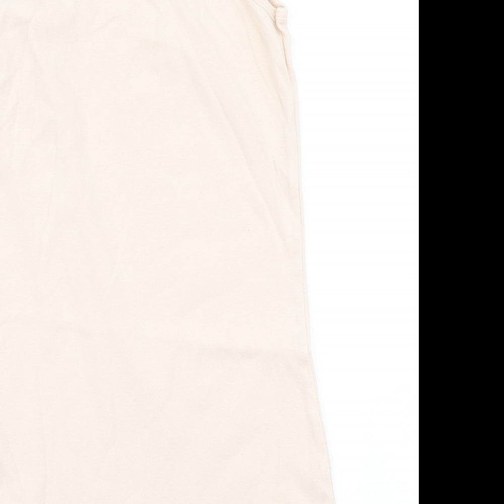 Dorothy Perkins Womens Beige   Camisole T-Shirt Size 8