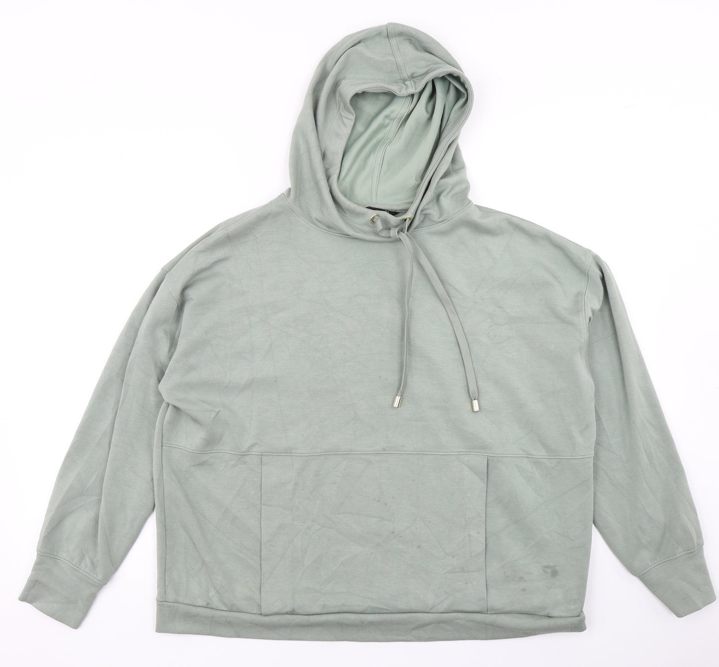 F&F Womens Green   Pullover Hoodie Size 12