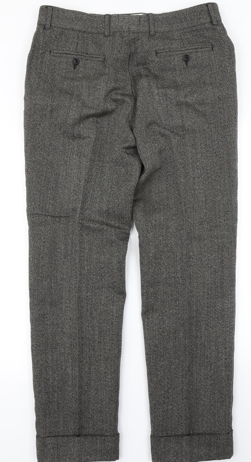 Joseph Homme Mens Brown   Dress Pants Trousers Size 34 in L31 in