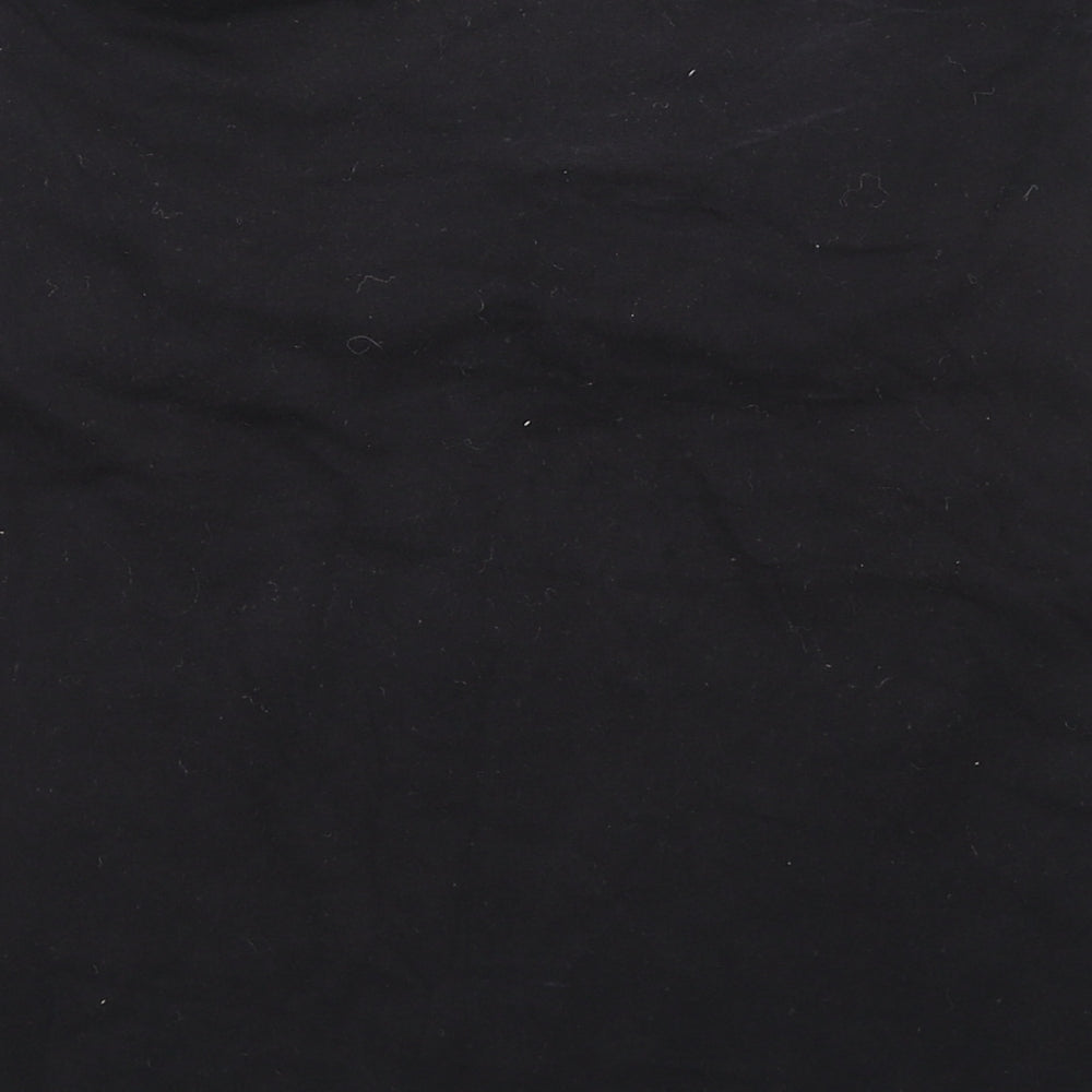 Papaya Womens Black   Basic T-Shirt Size 14  - Bandeau