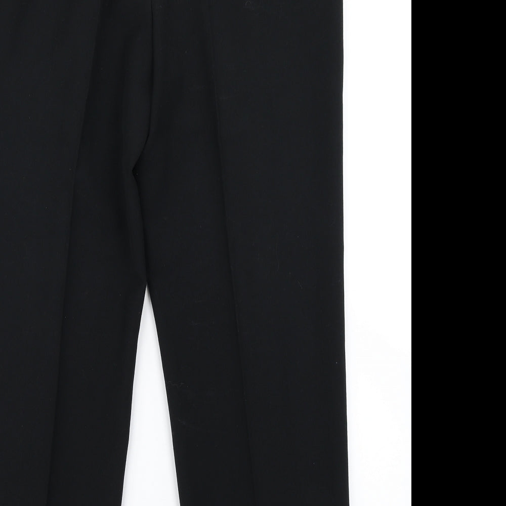 Marks & Spencer Womens Black   Dress Pants Trousers Size 12 L26 in