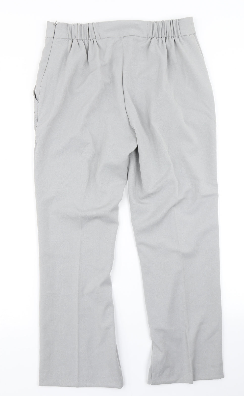 Anna Rose Womens Grey   Dress Pants Trousers Size 10 L25 in