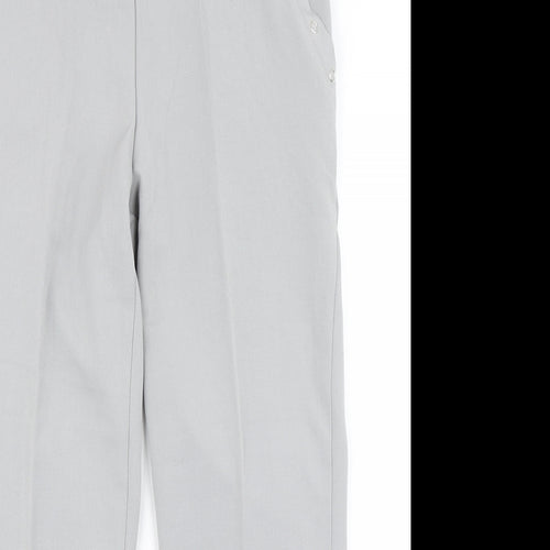 Anna Rose Womens Grey   Dress Pants Trousers Size 10 L25 in