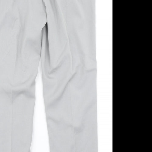 Anna Rose Womens Grey   Dress Pants Trousers Size 10 L25 in