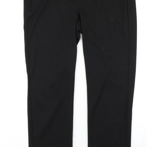 V Womens Black   Dress Pants Trousers Size 12 L27 in
