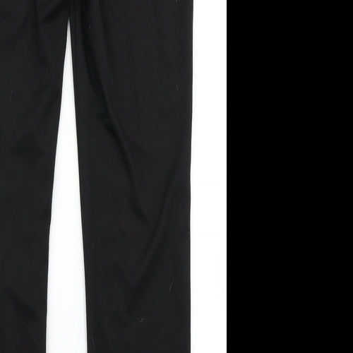 V Womens Black   Dress Pants Trousers Size 12 L27 in