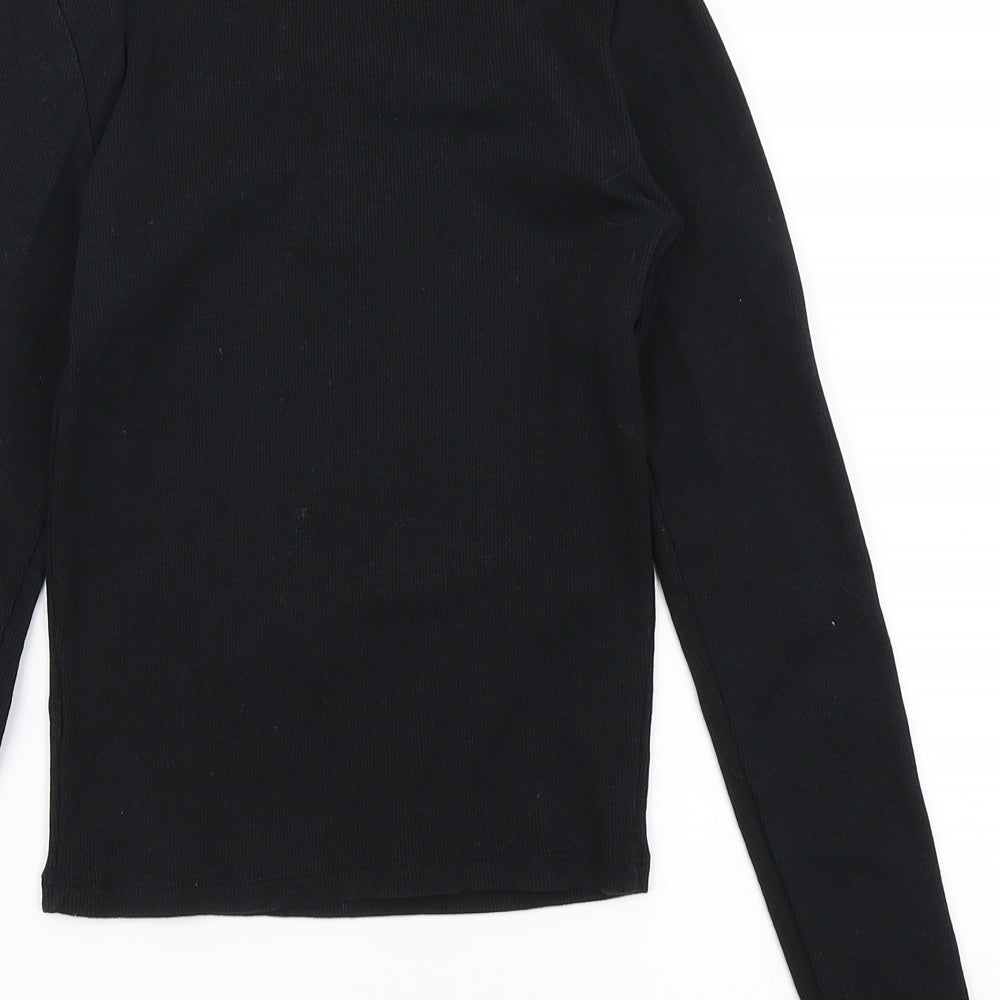 New Look Womens Black   Basic T-Shirt Size 10