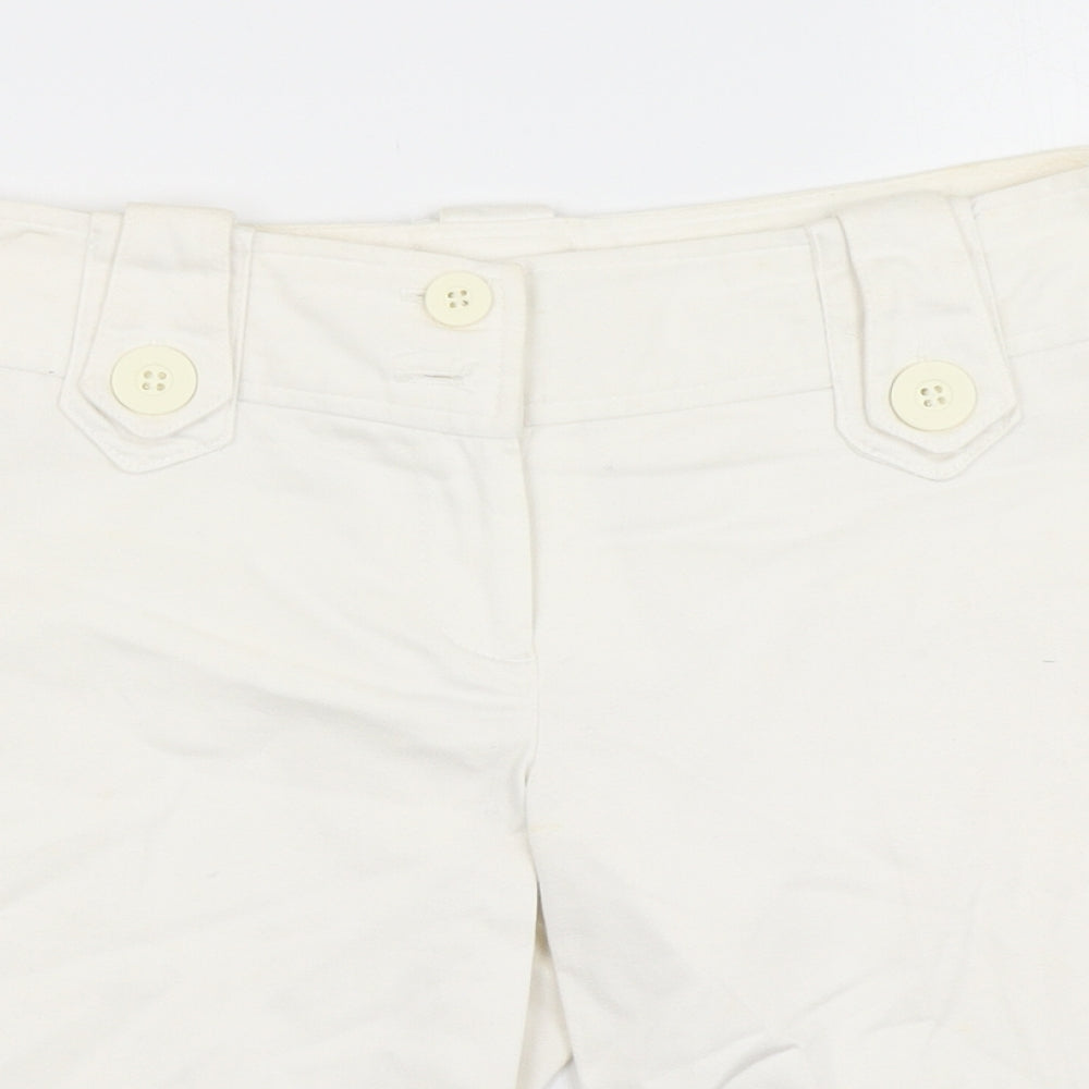 Bay Womens White   Chino Shorts Size 8