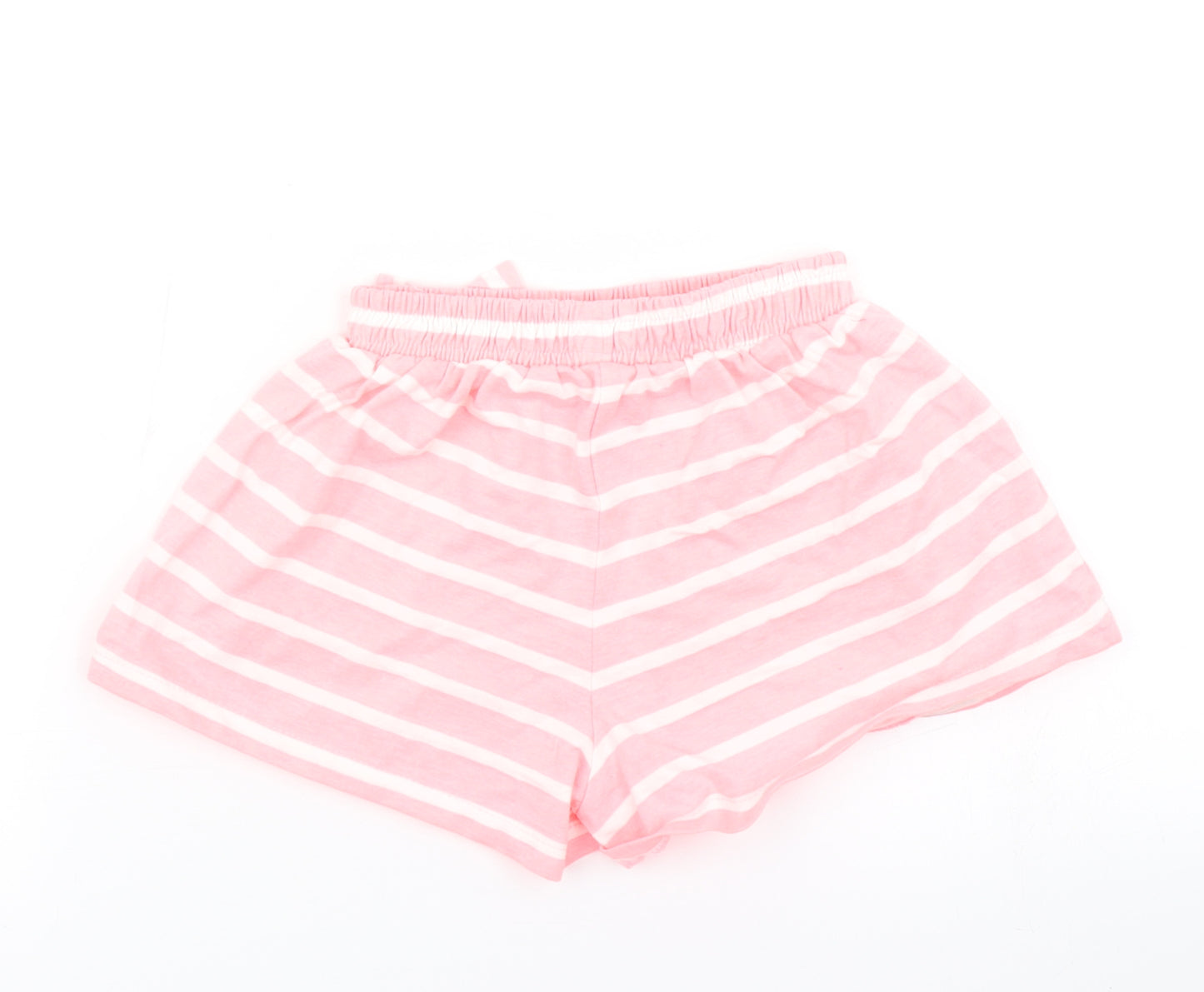 TU Girls Orange Striped  Cropped Trousers Size 12-18 Months