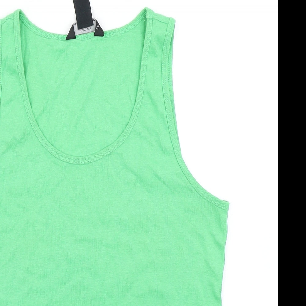 F&F Womens Green   Basic Tank Size 16