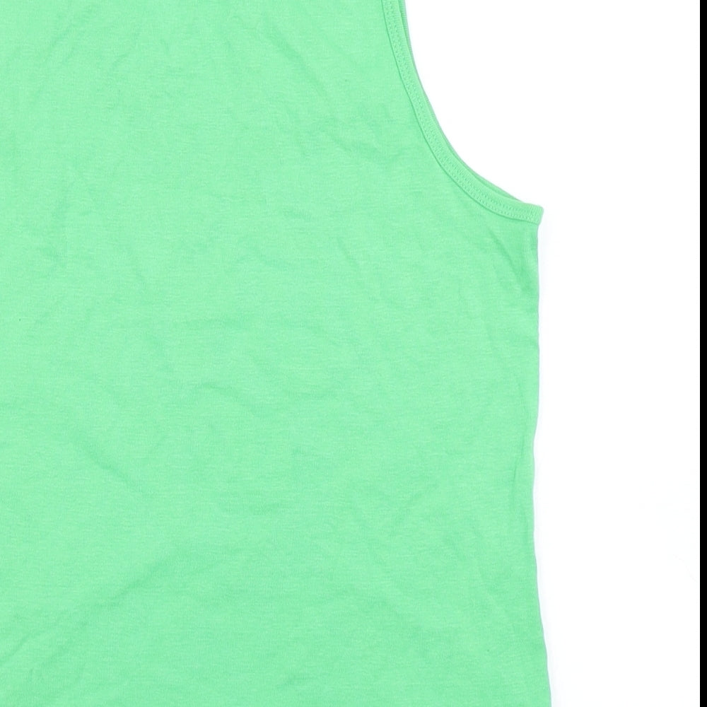 F&F Womens Green   Basic Tank Size 16
