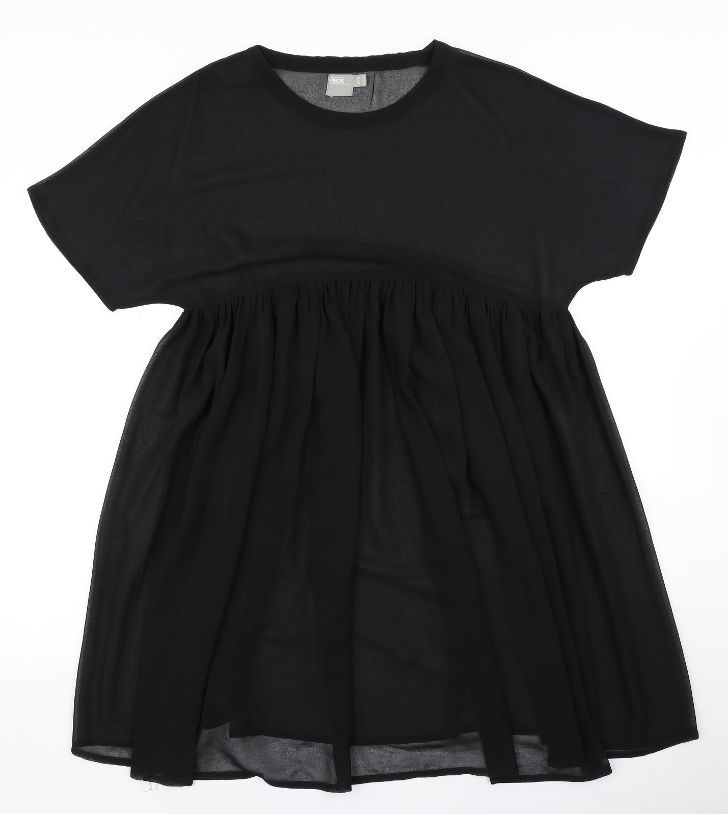 ASOS Womens Black   Skater Dress  Size 6