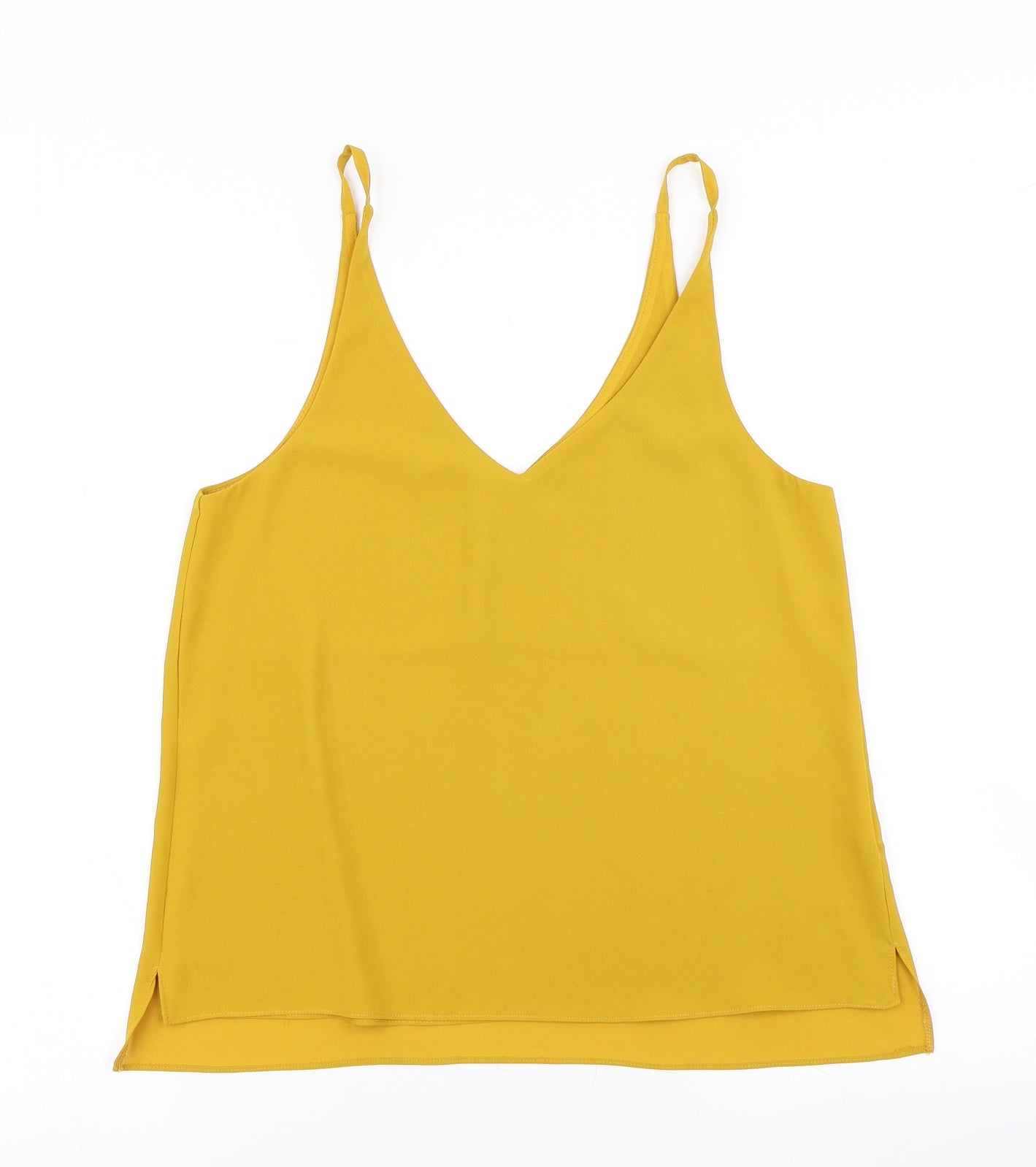 Topshop Womens Yellow   Camisole Blouse Size 8