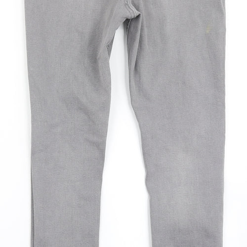 Denim Co Womens Grey  Denim Skinny Jeans Size 10 L27 in