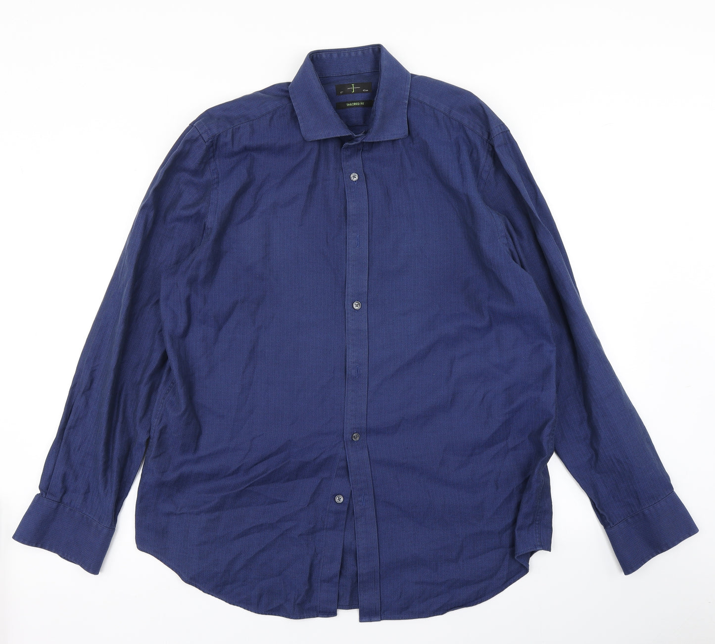 Jasper Conran Mens Blue    Dress Shirt Size 17