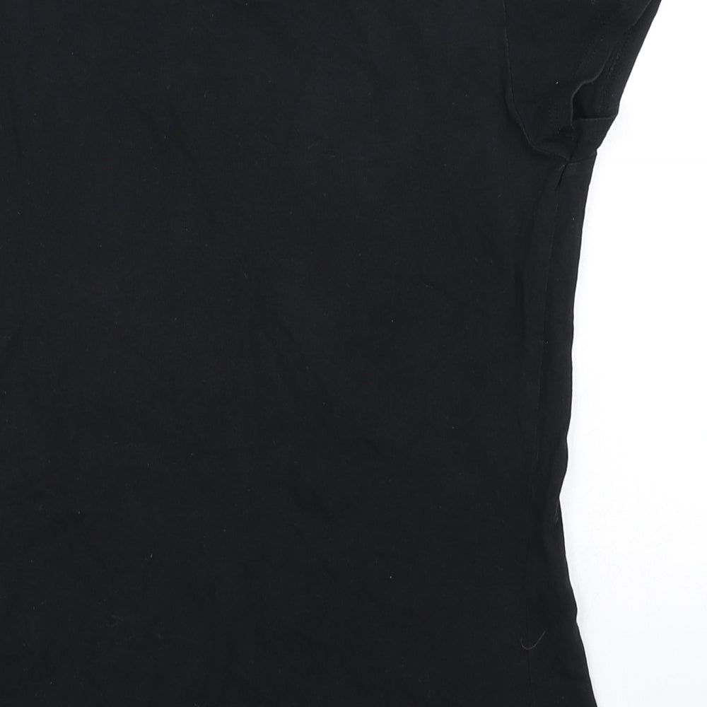 H&M Girls Black   Basic T-Shirt Size 11-12 Years
