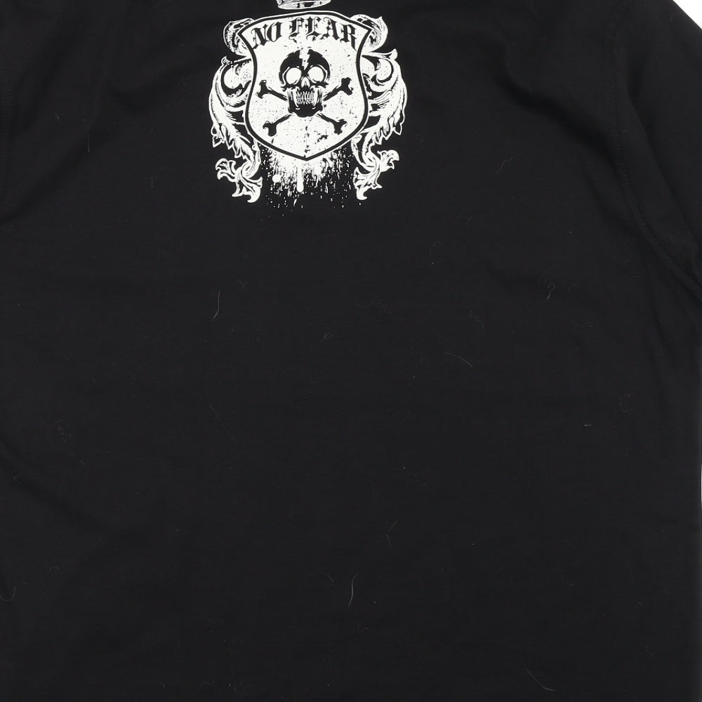 No Fear Mens Black    Polo Size XL