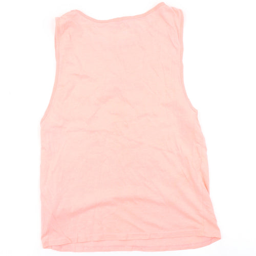 New Look Womens Pink   Basic Tank Size M