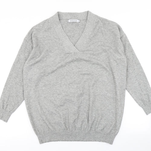 MissLook Womens Grey  Knit Pullover Jumper Size S