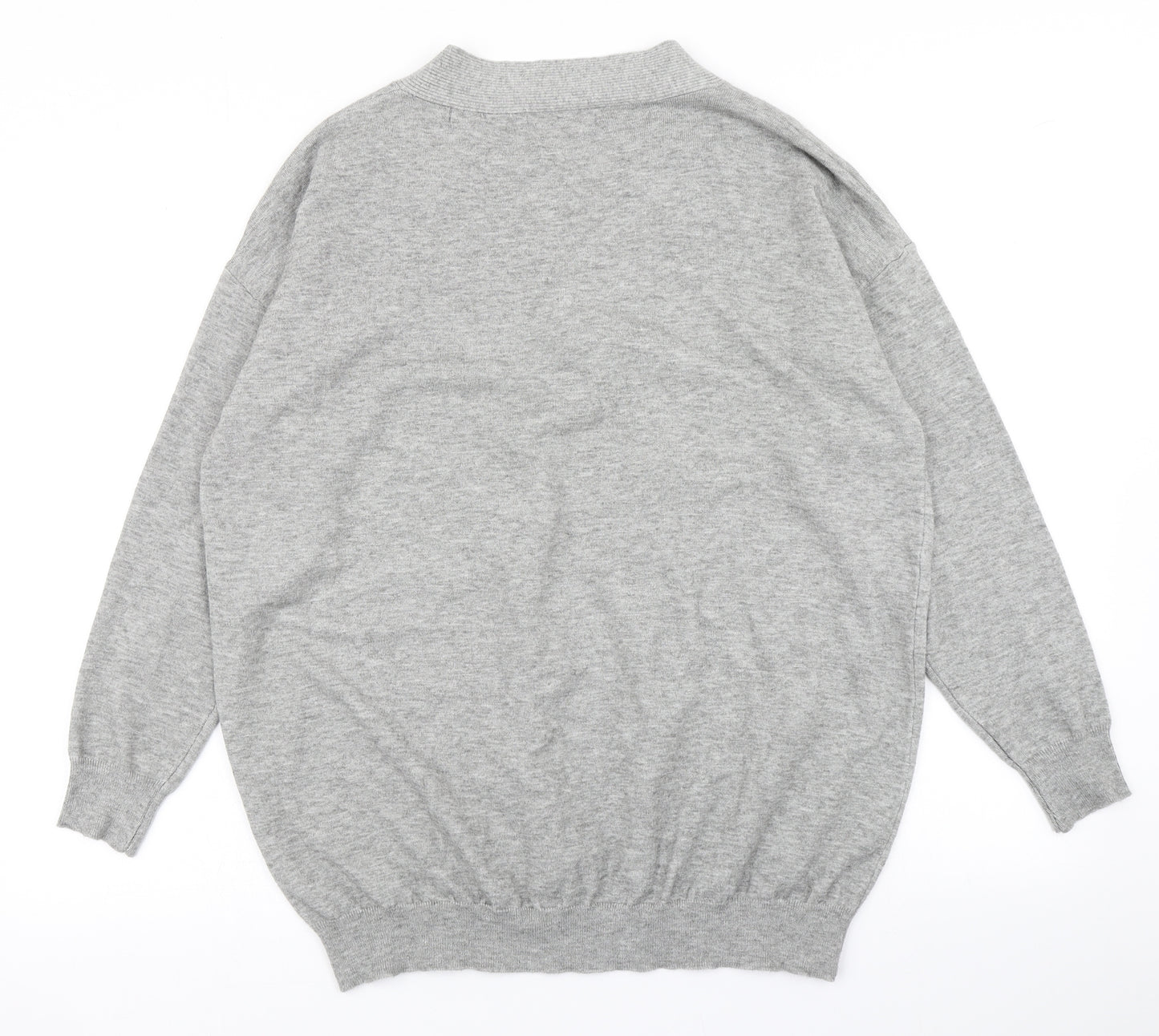 MissLook Womens Grey  Knit Pullover Jumper Size S