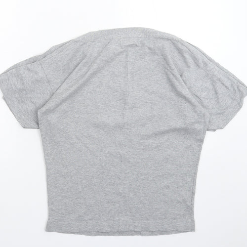 NEXT Womens Grey  Knit Basic T-Shirt Size 8