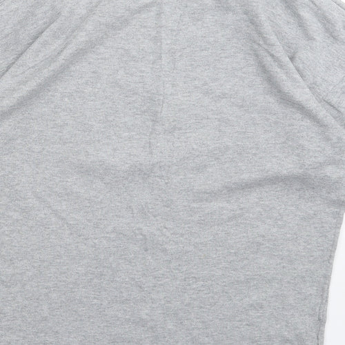 NEXT Womens Grey  Knit Basic T-Shirt Size 8