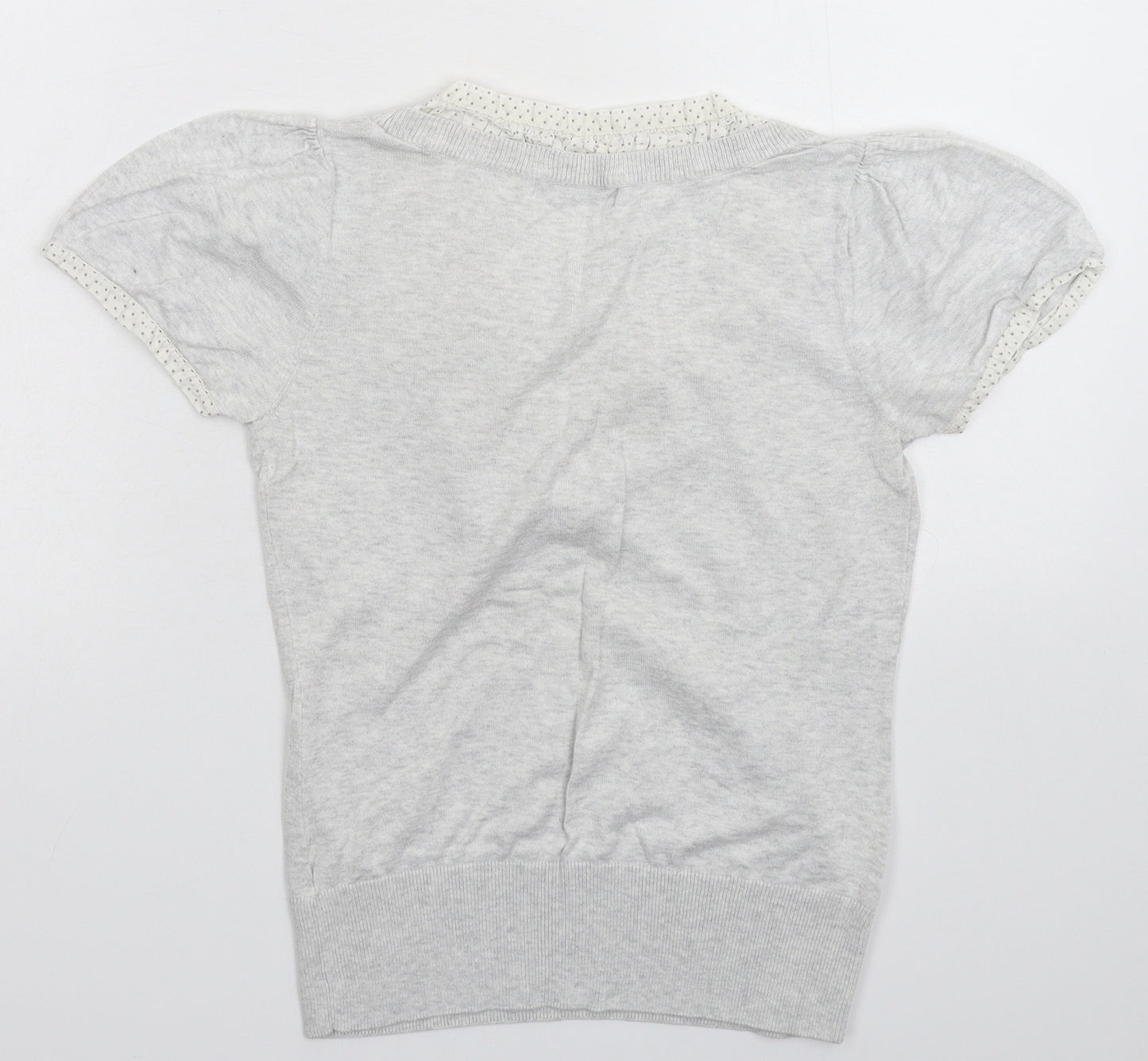 Marks and Spencer Womens Grey  Knit Pullover Jumper Size 10