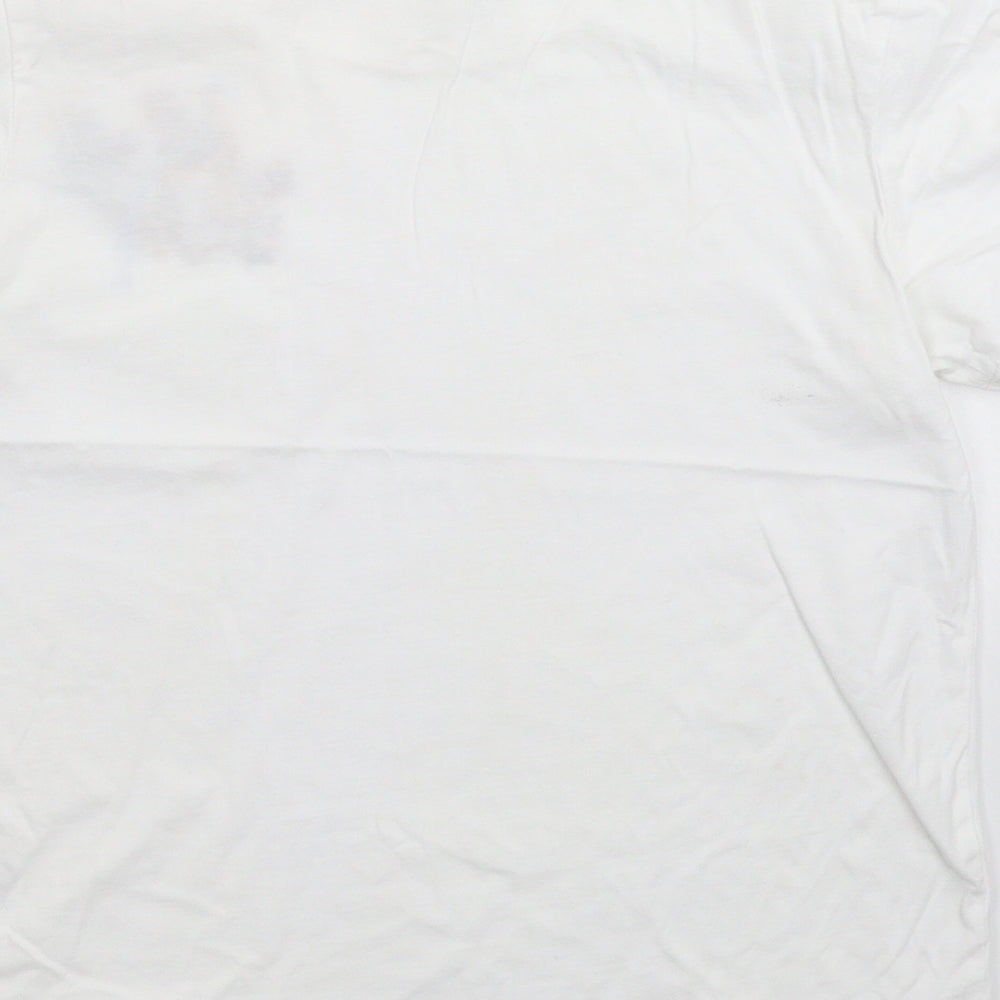 H&M Womens White   Basic T-Shirt Size XS