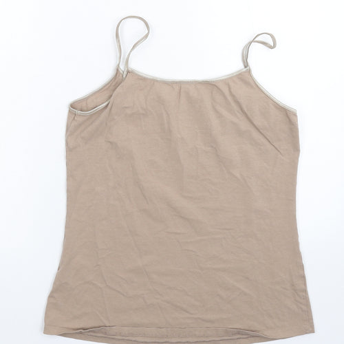 Select Womens Grey   Basic Tank Size L