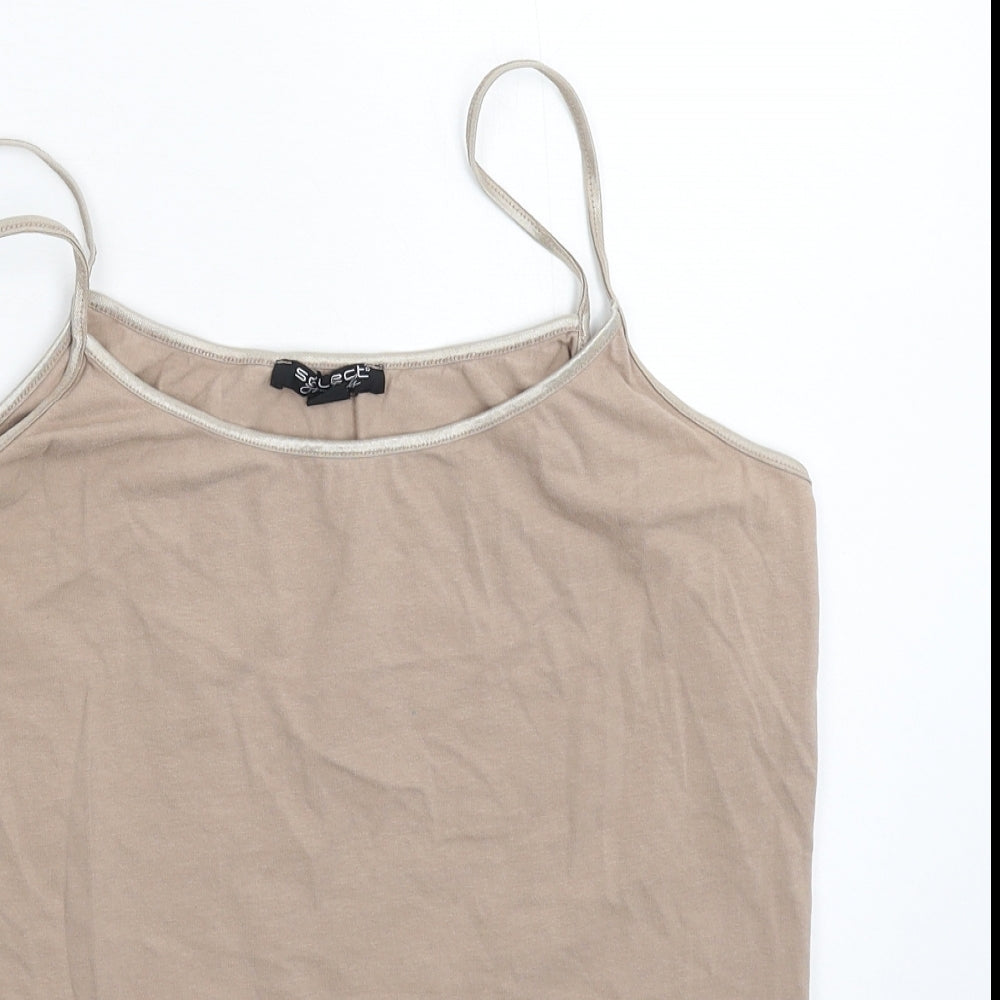 Select Womens Grey   Basic Tank Size L