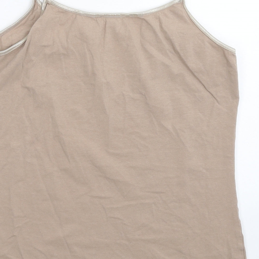 Select Womens Grey   Basic Tank Size L