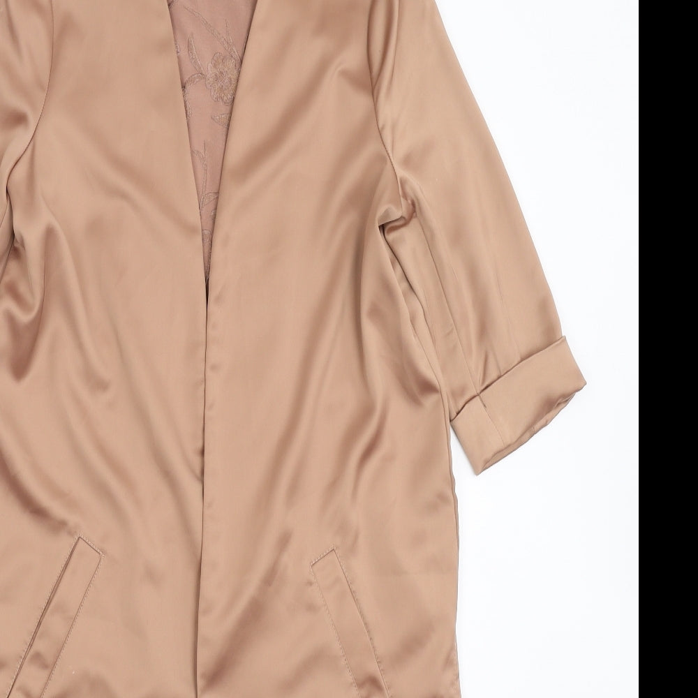 River Island Womens Beige   Jacket Blazer Size S