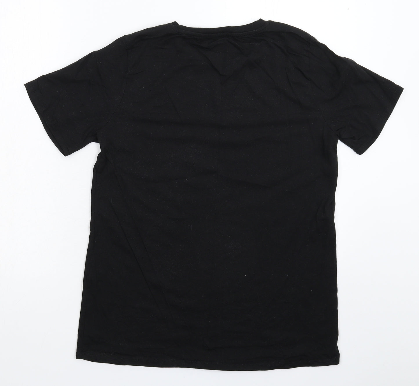 George Womens Black   Basic T-Shirt Size 16