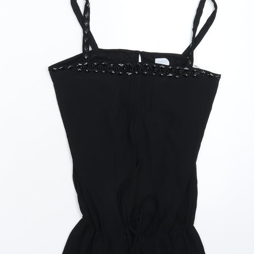 Oasis Womens Black   Basic Tank Size 14