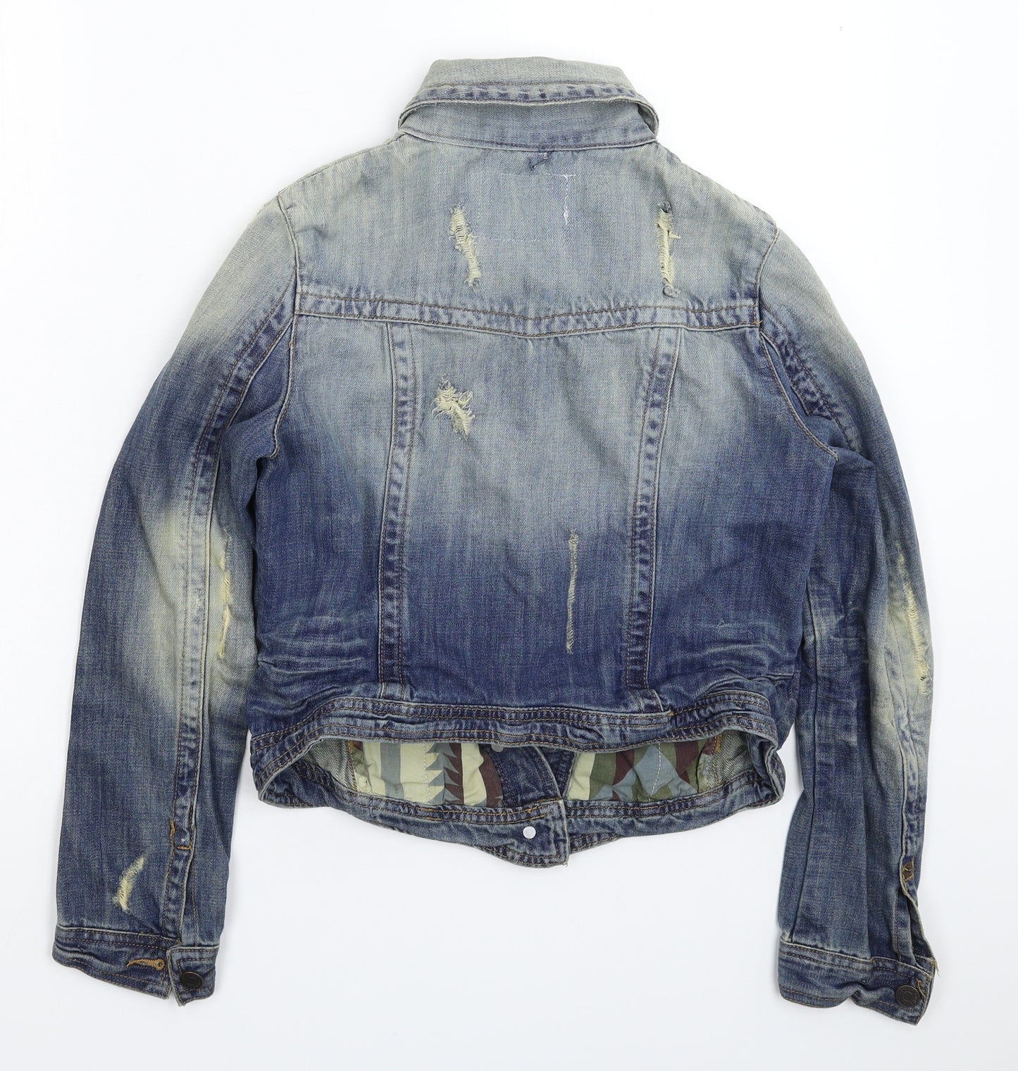 River Island Womens Blue  Denim Jacket  Size 10