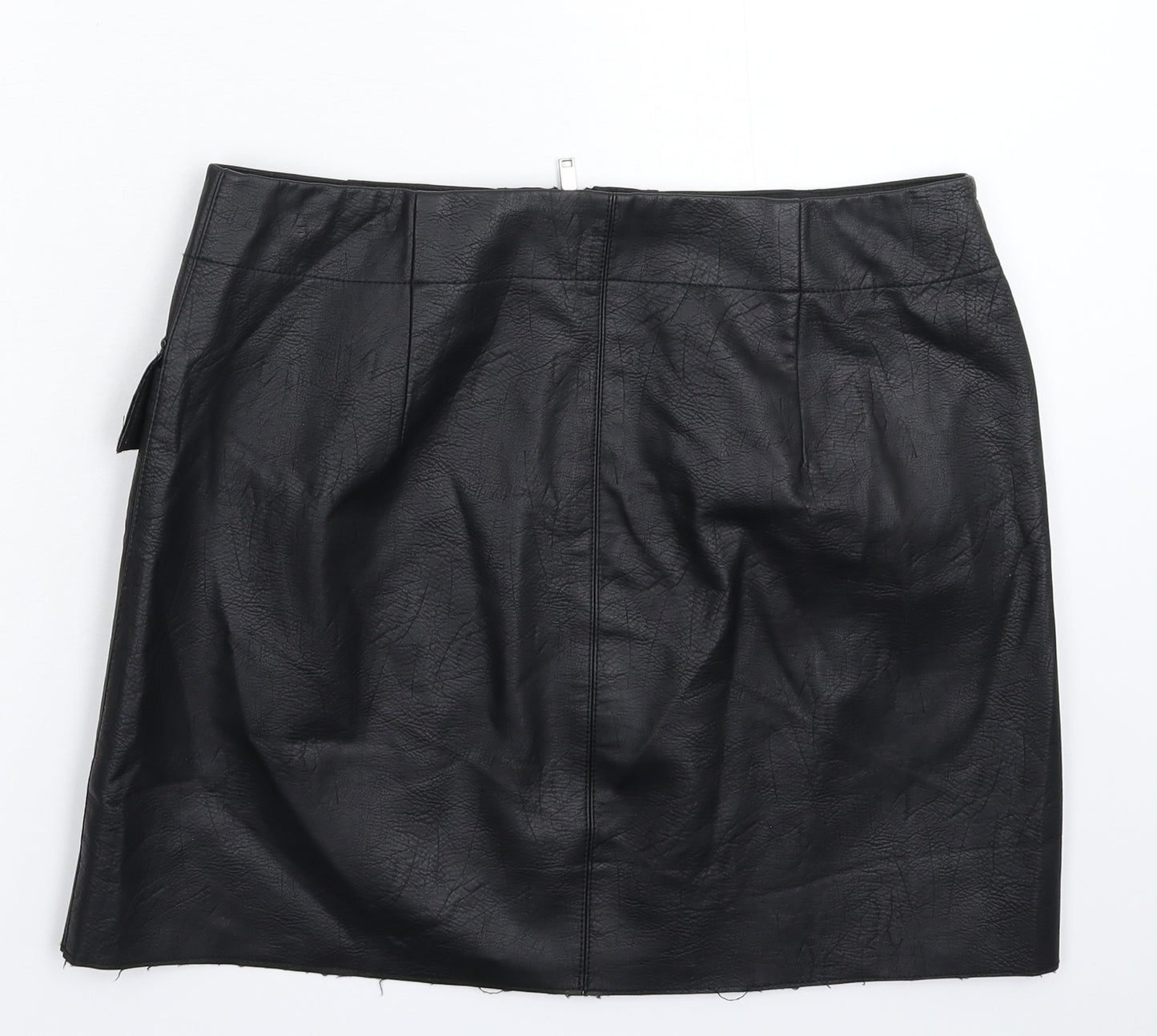 River Island Womens Black   Mini Skirt Size 14