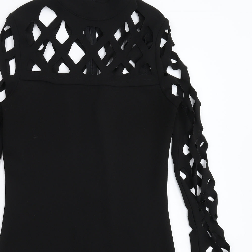 PARISIAN SIGNATURE Womens Black   Bodycon  Size 14