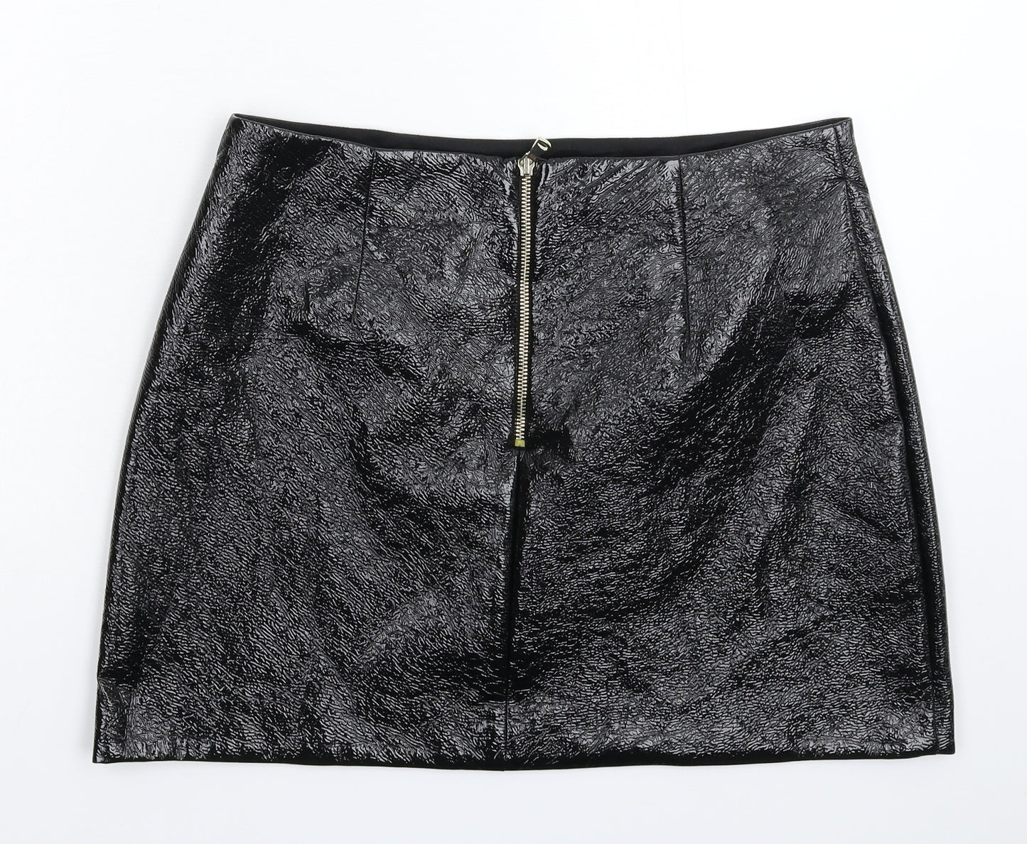 River Island Womens Black   A-Line Skirt Size 14