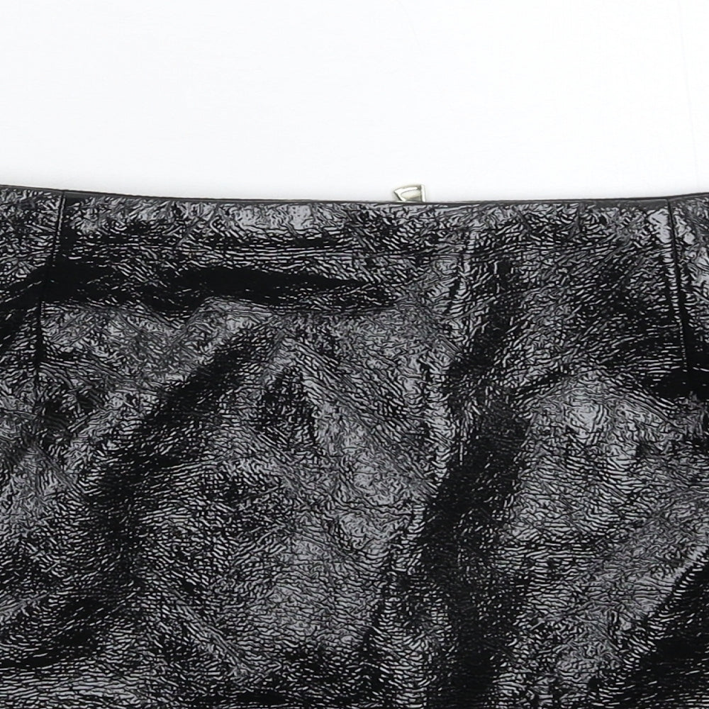 River Island Womens Black   A-Line Skirt Size 14