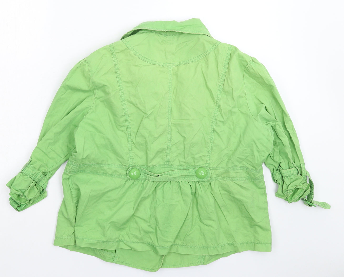 Red Herring Womens Green   Jacket Blazer Size 16