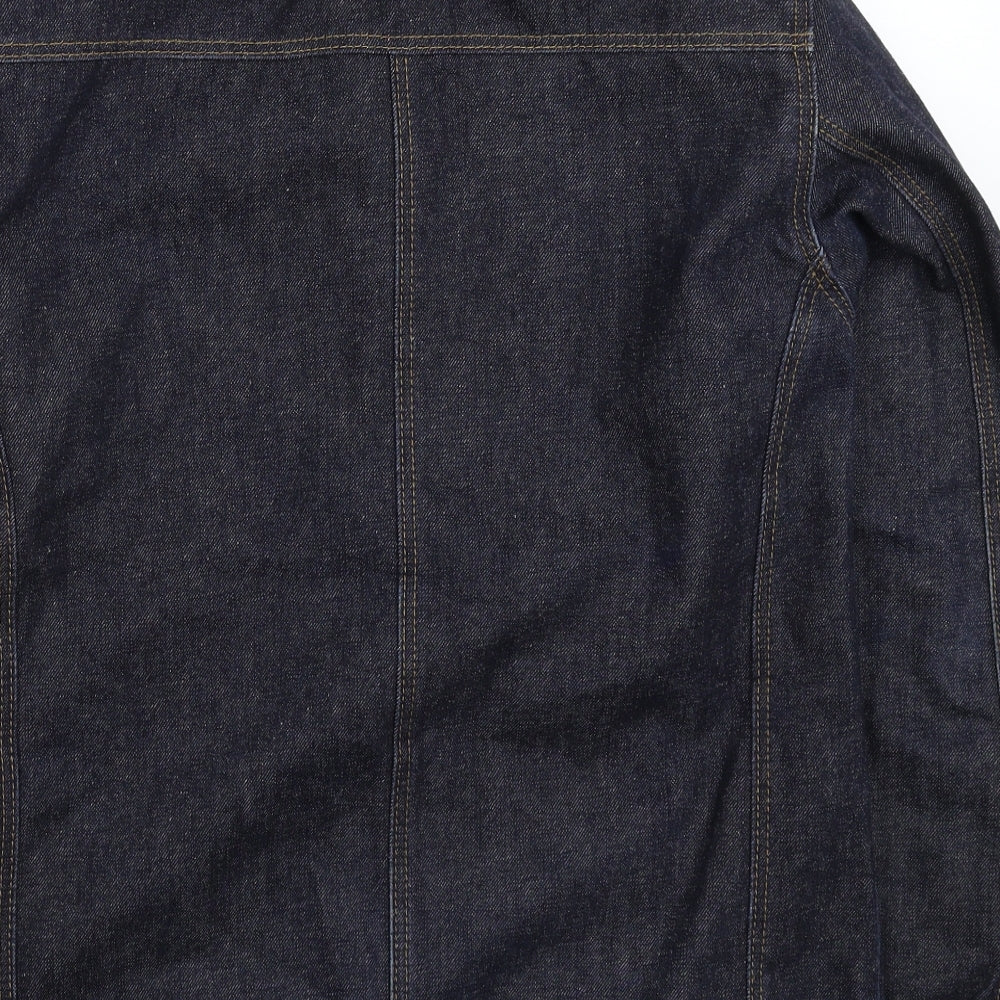 D Code Mens Blue  Denim Jacket  Size 34