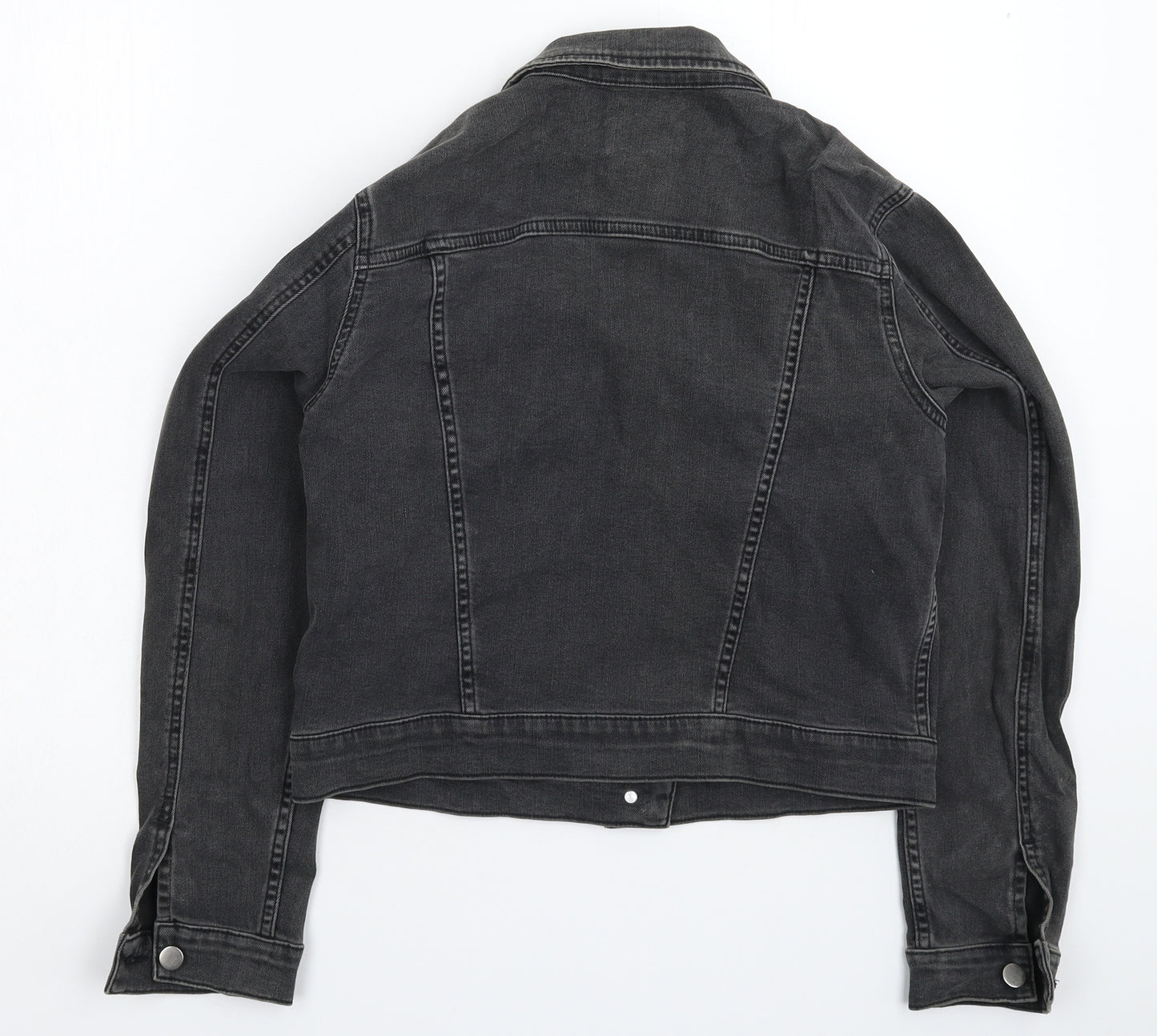ASOS Womens Grey  Denim Jacket  Size 14
