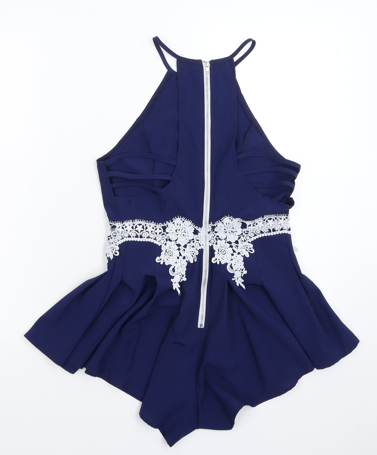 Yoins Womens Blue   Jumpsuit One-Piece Size 8 L3 in