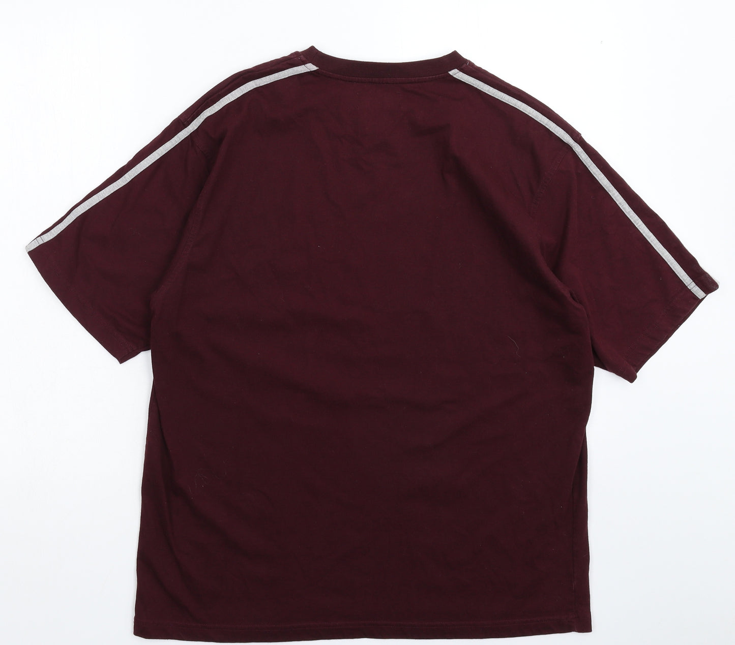Easy Mens Brown    T-Shirt Size L