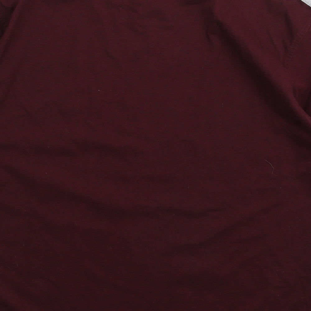 Easy Mens Brown    T-Shirt Size L
