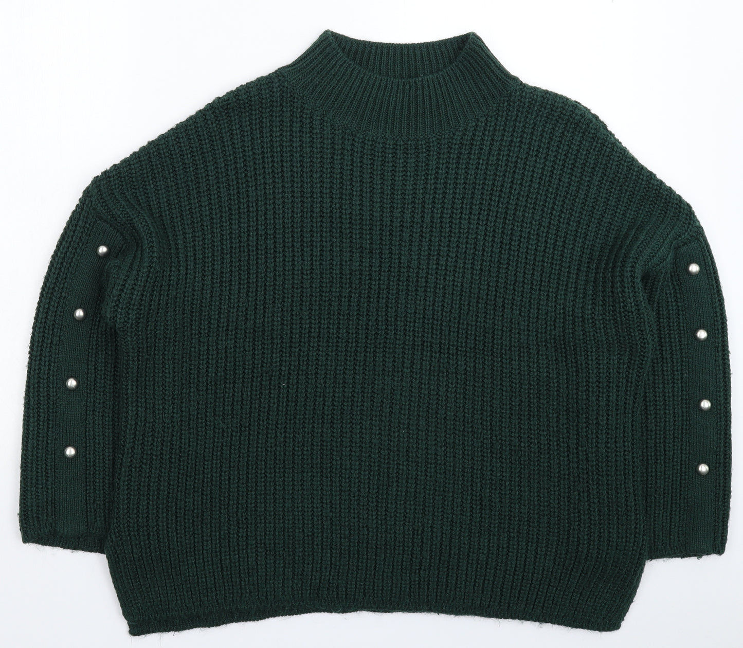 TU Womens Green  Knit Pullover Jumper Size 18  - Oversized