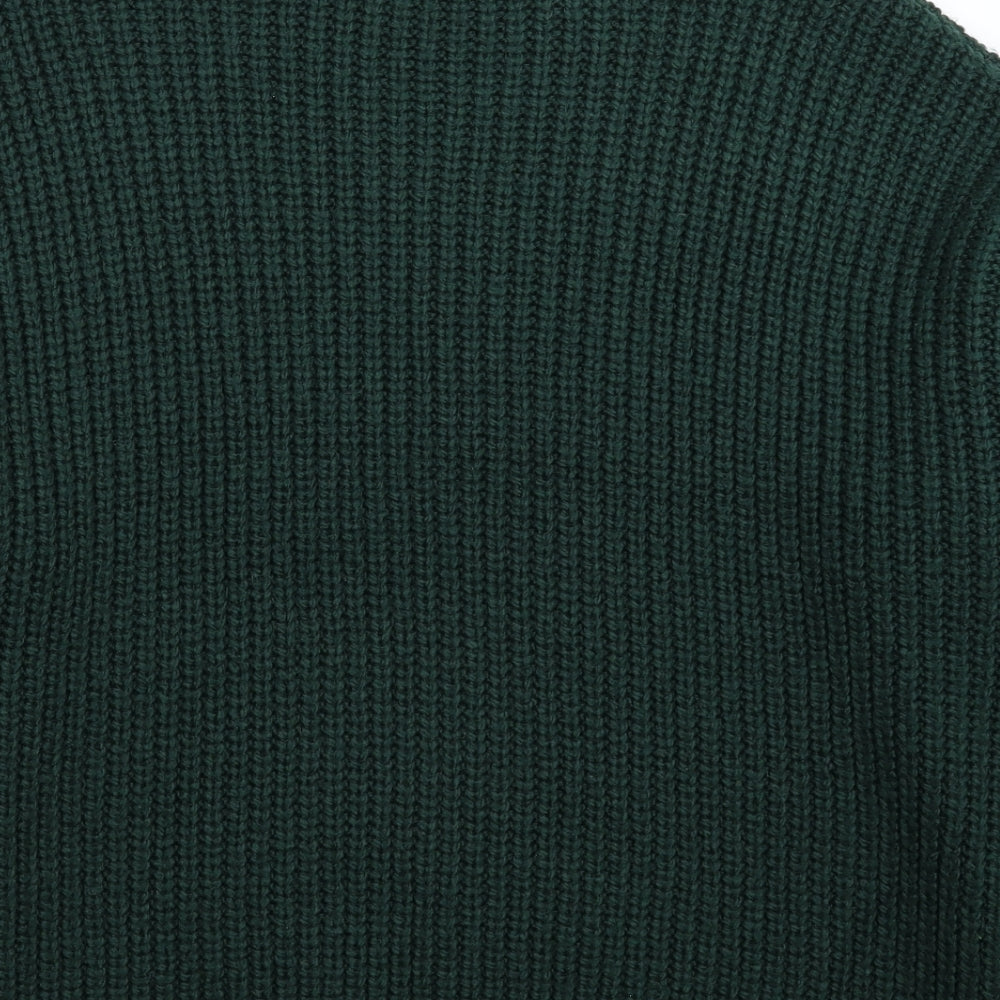 TU Womens Green  Knit Pullover Jumper Size 18  - Oversized
