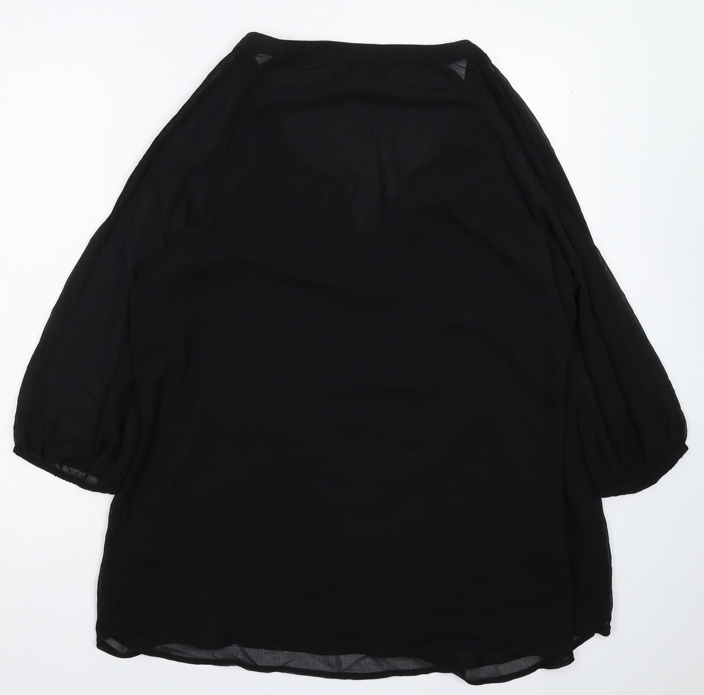 George Womens Black   Basic Blouse Size 20